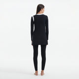 Kamaria Black Long Sleeve Accessorised Modest Swim Set | Moeva | | Each week unveils new pieces—luxury swimwear, fluid resort silhouettes, and elevated summer-to-evening essentials designed to carry you from coastal escapes to city nights.