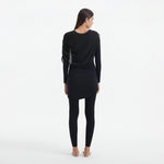 Ishtar Black Long Sleeve Accessorised Modest Swim Set | Moeva | Swimsuit | Each week unveils new pieces—luxury swimwear, fluid resort silhouettes, and elevated summer-to-evening essentials designed to carry you from coastal escapes to city nights.