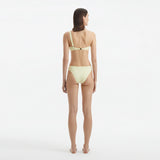 Eyre Yellow One Shoulder Mid Coverage Textured Bikini Set | Moeva | | Each week unveils new pieces—luxury swimwear, fluid resort silhouettes, and elevated summer-to-evening essentials designed to carry you from coastal escapes to city nights.