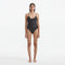 Hartley Silver Scoop Neck Metallic Knitted Swimsuit | Moeva | Swimsuit | Each week unveils new pieces—luxury swimwear, fluid resort silhouettes, and elevated summer-to-evening essentials designed to carry you from coastal escapes to city nights.