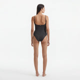 Hartley Silver Scoop Neck Metallic Knitted Swimsuit | Moeva | Swimsuit | Each week unveils new pieces—luxury swimwear, fluid resort silhouettes, and elevated summer-to-evening essentials designed to carry you from coastal escapes to city nights.