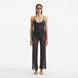 Luz Silver Metallic Sheer Knit Pants | Moeva | Women Beachwear Pants | Each week unveils new pieces—luxury swimwear, fluid resort silhouettes, and elevated summer-to-evening essentials designed to carry you from coastal escapes to city nights.