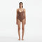Hartley Brown Scoop Neck Metallic Knitted Swimsuit | Moeva | Swimsuit | Each week unveils new pieces—luxury swimwear, fluid resort silhouettes, and elevated summer-to-evening essentials designed to carry you from coastal escapes to city nights.