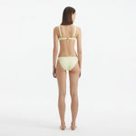 Aeron Yellow V Neck Textured Mid Coverage Bikini Set | Moeva | | Each week unveils new pieces—luxury swimwear, fluid resort silhouettes, and elevated summer-to-evening essentials designed to carry you from coastal escapes to city nights.