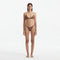 North Brown Triangle Mid Coverage Knitted Bikini Set | Moeva | Bikini Sets | Each week unveils new pieces—luxury swimwear, fluid resort silhouettes, and elevated summer-to-evening essentials designed to carry you from coastal escapes to city nights.
