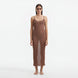 Lulusar Brown Metallic Knitted Maxi Dress | Moeva | Beachwear Dresses | Each week unveils new pieces—luxury swimwear, fluid resort silhouettes, and elevated summer-to-evening essentials designed to carry you from coastal escapes to city nights.