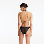 Nash Black Triangle Mid Coverage Bikini Set | Moeva | Bikini Set | Each week unveils new pieces—luxury swimwear, fluid resort silhouettes, and elevated summer-to-evening essentials designed to carry you from coastal escapes to city nights.