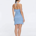 Nebula And Arlo Fringe Asymmetric Blue Knit Set | Moeva | | Each week unveils new pieces—luxury swimwear, fluid resort silhouettes, and elevated summer-to-evening essentials designed to carry you from coastal escapes to city nights.