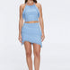 Nebula And Arlo Fringe Asymmetric Blue Knit Set | Moeva | | Each week unveils new pieces—luxury swimwear, fluid resort silhouettes, and elevated summer-to-evening essentials designed to carry you from coastal escapes to city nights.