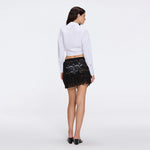 Nice Black Crochet Detail Mini Skirt | Moeva | Skirts | Each week unveils new pieces—luxury swimwear, fluid resort silhouettes, and elevated summer-to-evening essentials designed to carry you from coastal escapes to city nights.