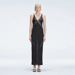 Odessa Black V Neck Knit Maxi Dress | Moeva | | Each week unveils new pieces—luxury swimwear, fluid resort silhouettes, and elevated summer-to-evening essentials designed to carry you from coastal escapes to city nights.