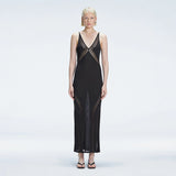 Odessa Black V Neck Knit Maxi Dress | Moeva | | Each week unveils new pieces—luxury swimwear, fluid resort silhouettes, and elevated summer-to-evening essentials designed to carry you from coastal escapes to city nights.