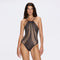 Provence Halter Neck Knitted Black Swimsuit | Moeva | Swimsuit | Each week unveils new pieces—luxury swimwear, fluid resort silhouettes, and elevated summer-to-evening essentials designed to carry you from coastal escapes to city nights.