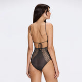 Provence Halter Neck Knitted Black Swimsuit | Moeva | Swimsuit | Each week unveils new pieces—luxury swimwear, fluid resort silhouettes, and elevated summer-to-evening essentials designed to carry you from coastal escapes to city nights.