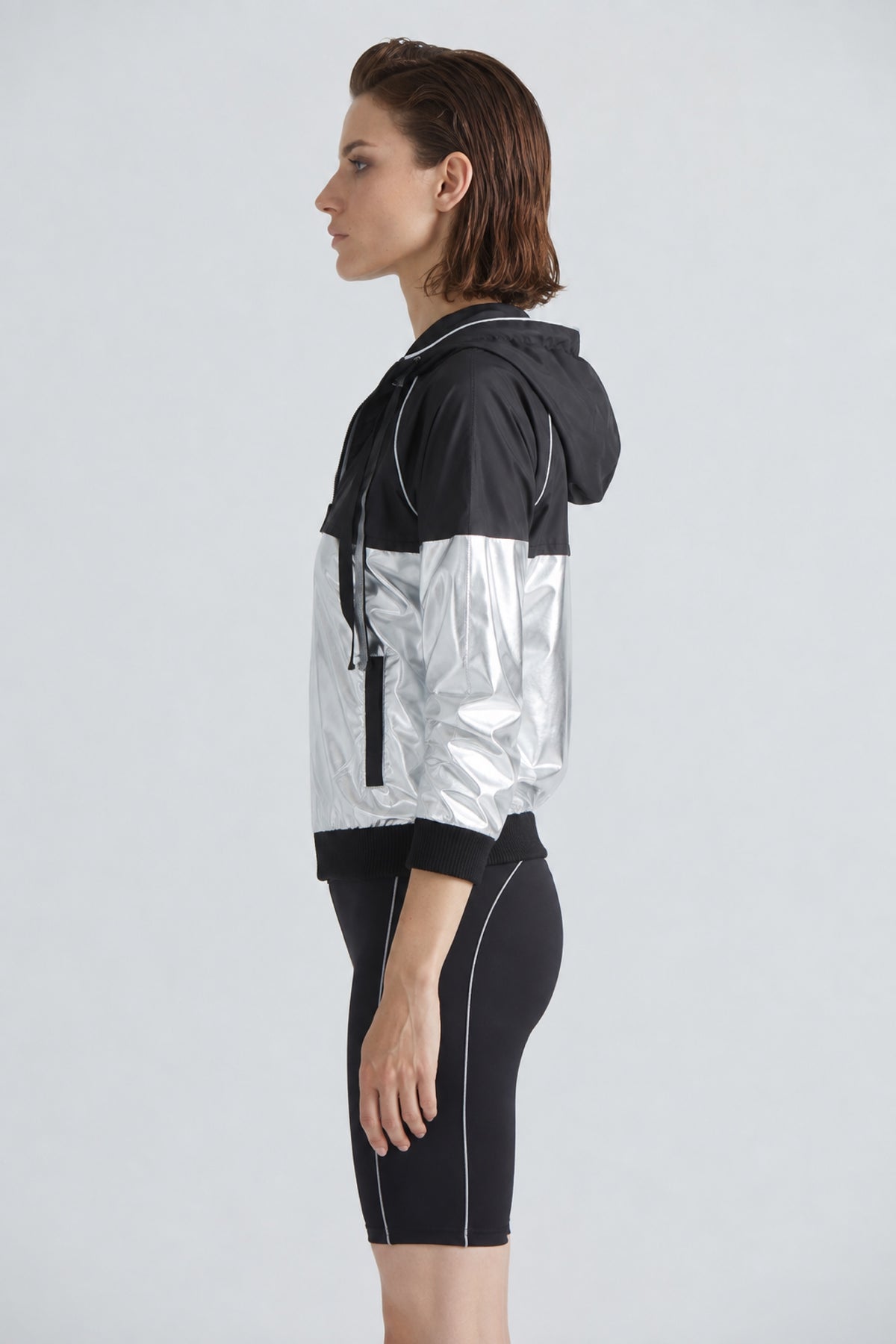 Parker Black/Silver Jacket