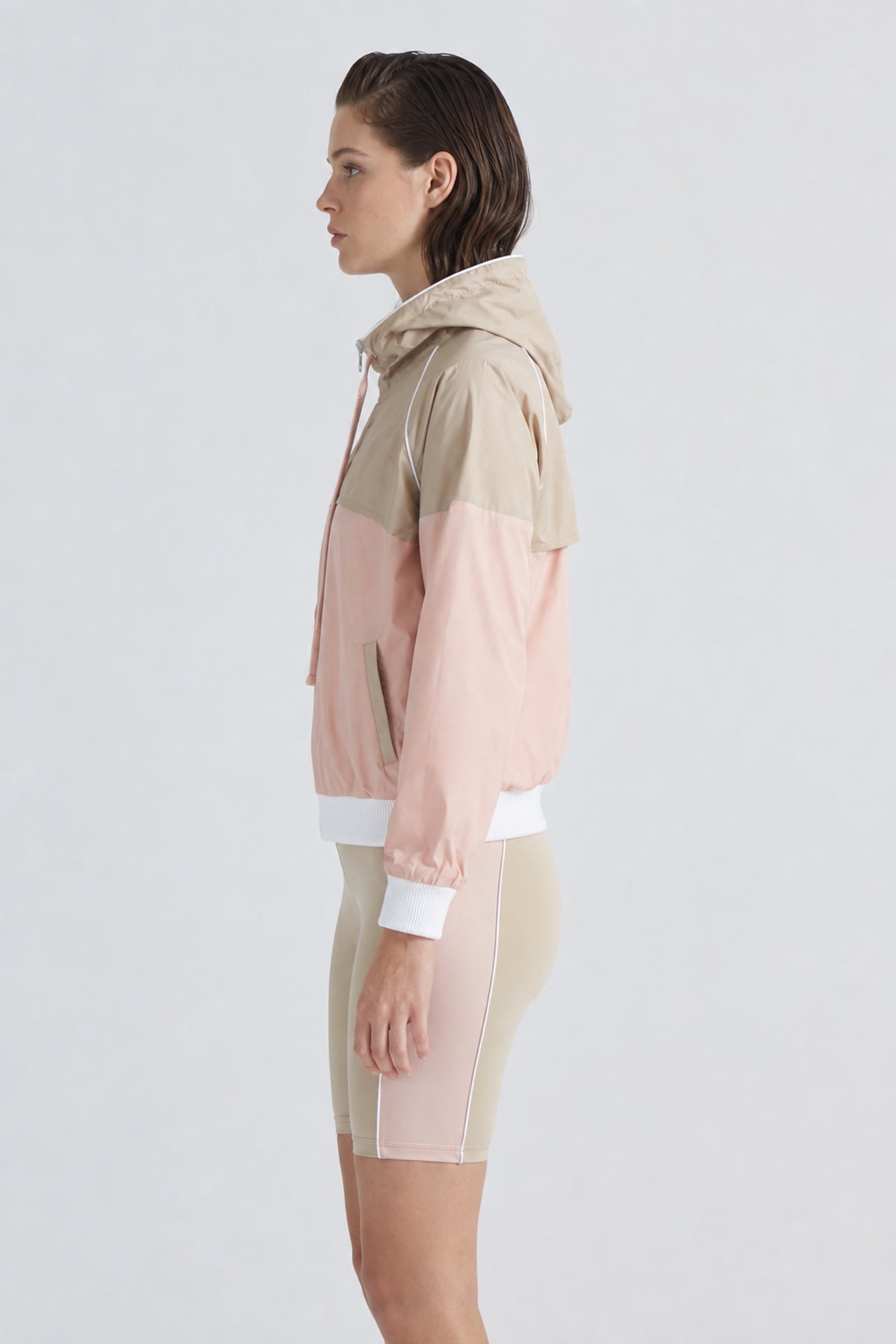 Parker Beige/Pink Jacket