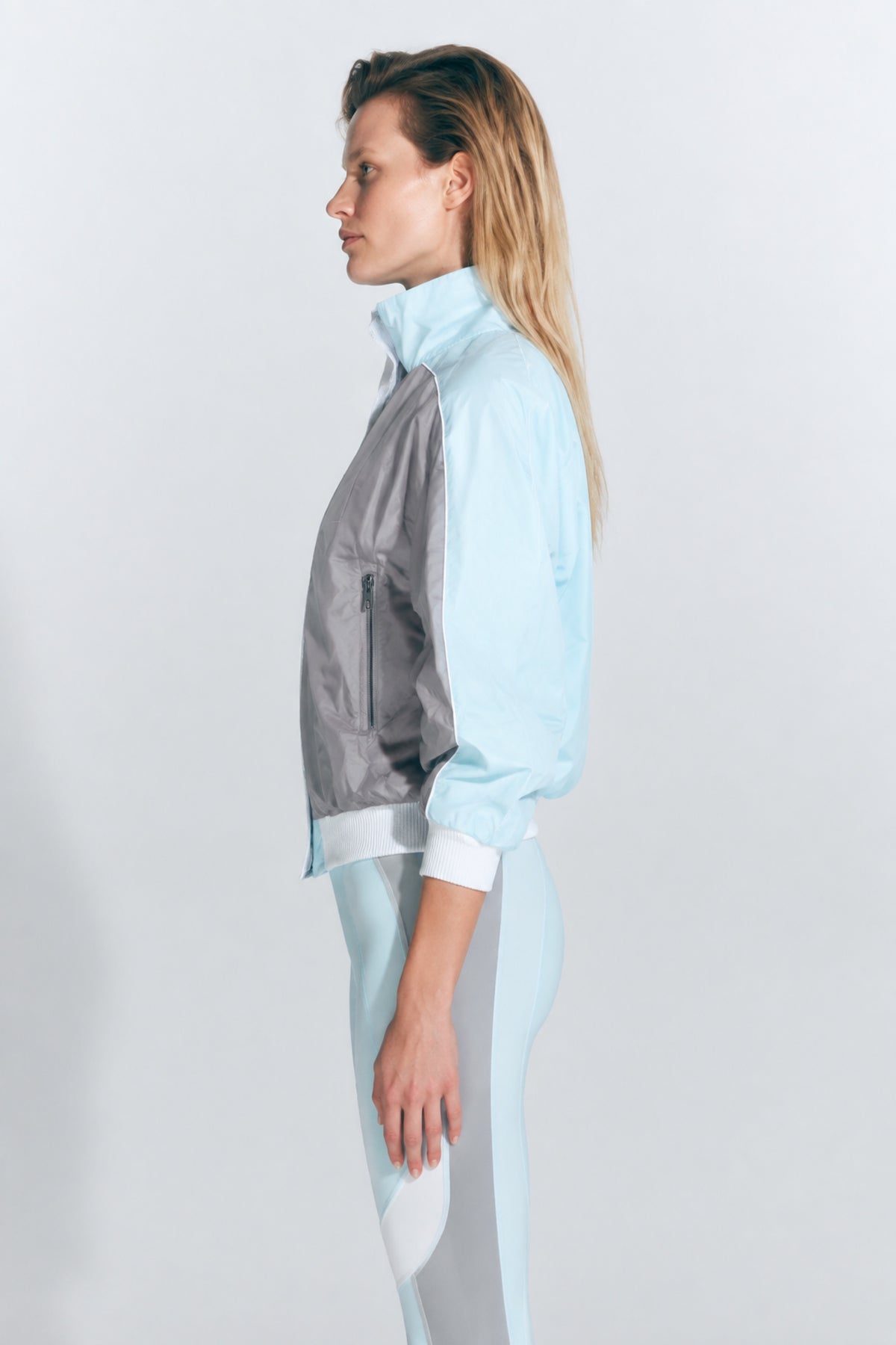 Pixie Green/Grey/White Jacket