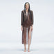Rosie Black Optical Long Sleeve Maxi Dress | Moeva | Beachwear Dresses | Each week unveils new pieces—luxury swimwear, fluid resort silhouettes, and elevated summer-to-evening essentials designed to carry you from coastal escapes to city nights.