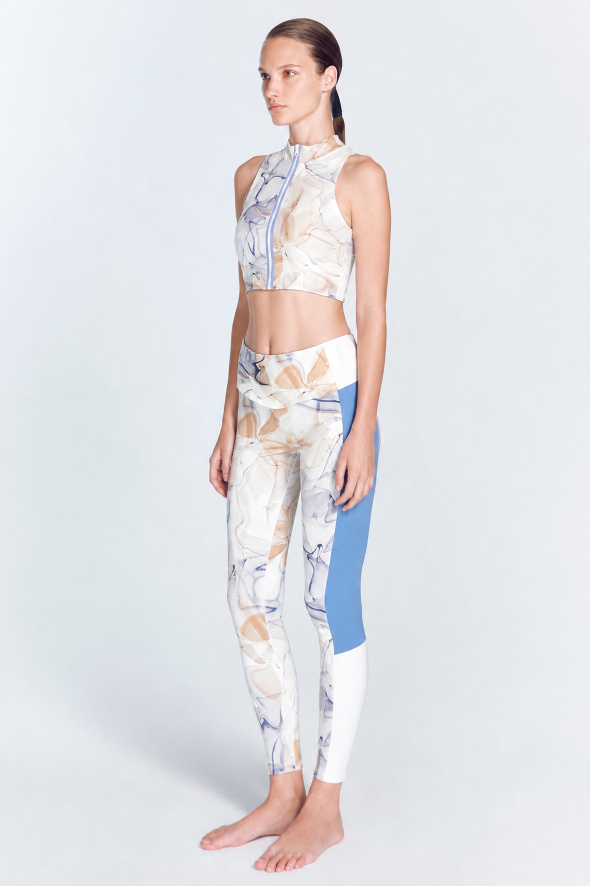 Rosalie Blue Abstract Bra