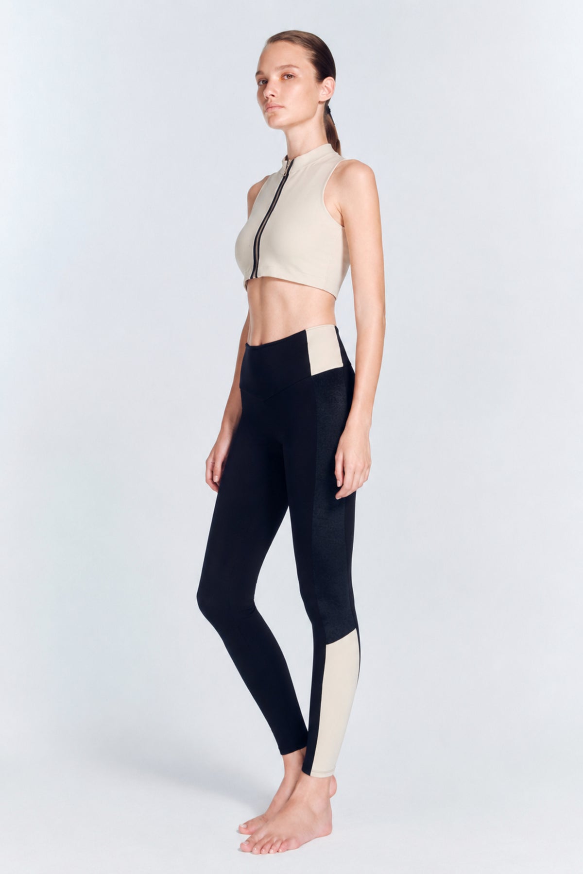 Colombe Black/Nude Leggings