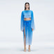 Tabitha Blue Optical Maxi Skirt | Moeva | Skirt | Each week unveils new pieces—luxury swimwear, fluid resort silhouettes, and elevated summer-to-evening essentials designed to carry you from coastal escapes to city nights.