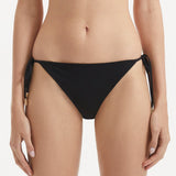 Sarita Black Side Tie Bikini Bottom