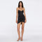 Solea Black Satin Mini Dress with Gold Chain Strap Detail | Moeva | Dress | Each week unveils new pieces—luxury swimwear, fluid resort silhouettes, and elevated summer-to-evening essentials designed to carry you from coastal escapes to city nights.