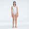 Solene White One Shoulder Satin Swimsuit | Moeva | One-Piece | Each week unveils new pieces—luxury swimwear, fluid resort silhouettes, and elevated summer-to-evening essentials designed to carry you from coastal escapes to city nights.