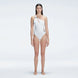 Solene White One Shoulder Satin Swimsuit | Moeva | One-Piece | Each week unveils new pieces—luxury swimwear, fluid resort silhouettes, and elevated summer-to-evening essentials designed to carry you from coastal escapes to city nights.