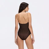 Tropezia Scoop Neck Brown Knitted Gold Chain Straps Swimsuit | Moeva | Swimsuit | Each week unveils new pieces—luxury swimwear, fluid resort silhouettes, and elevated summer-to-evening essentials designed to carry you from coastal escapes to city nights.