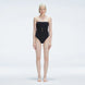 Ursula Black Bandeau Swimsuit | Moeva | One-Piece | Each week unveils new pieces—luxury swimwear, fluid resort silhouettes, and elevated summer-to-evening essentials designed to carry you from coastal escapes to city nights.