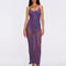 Lulusar Lilac Metallic Knitted Maxi Dress | Moeva | Dress | Each week unveils new pieces—luxury swimwear, fluid resort silhouettes, and elevated summer-to-evening essentials designed to carry you from coastal escapes to city nights.
