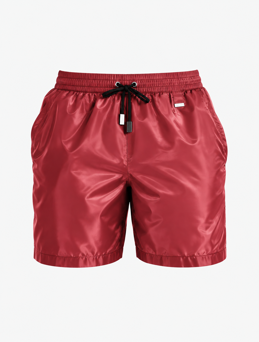 Louis Bordeaux Quick-Dry Swim Shorts by Moeva | Shorts from MOEVA's luxury swimwear and resortwear collection, perfect for beach days, resort escapes and summer styling.