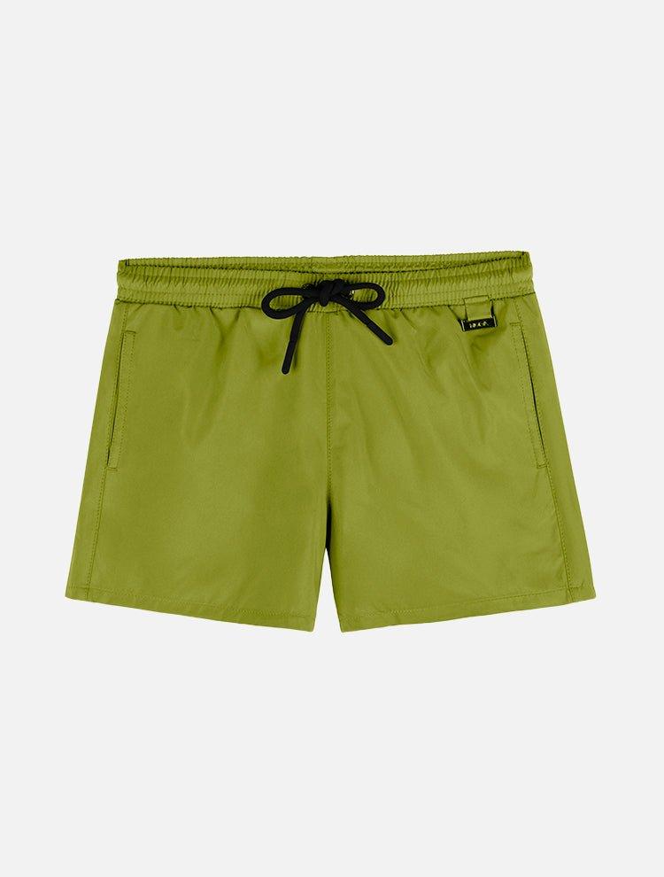 Charlie Kids Olive Green Shorts - Kids Shorts Moeva