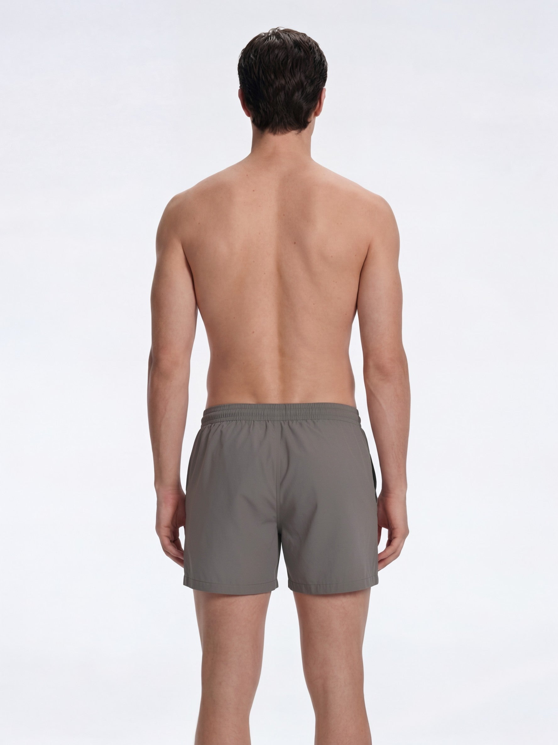 Louis Taupe Quick-Dry Swim Shorts | Moeva | Shorts | Each week unveils new pieces—luxury swimwear, fluid resort silhouettes, and elevated summer-to-evening essentials designed to carry you from coastal escapes to city nights.