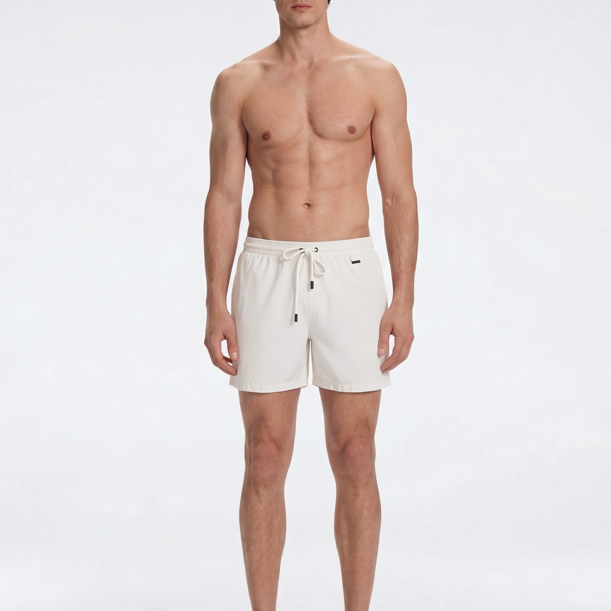 メンズウェア TFW49 2WAY SWIM SHORTS white M 25SS Louis White Mid Thigh Length Men Swim Shorts - Moeva
