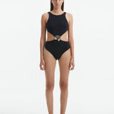 Honora Black Swimsuit As Seen On JASMINE TOOKES - Swimsuit Moeva