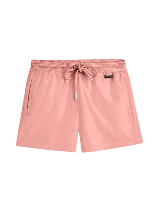 Charlie Old Rose Kids Quick-Dry Swim Shorts | Moeva | Shorts | Each week unveils new pieces—luxury swimwear, fluid resort silhouettes, and elevated summer-to-evening essentials designed to carry you from coastal escapes to city nights.