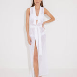 Kariba White Kaftan