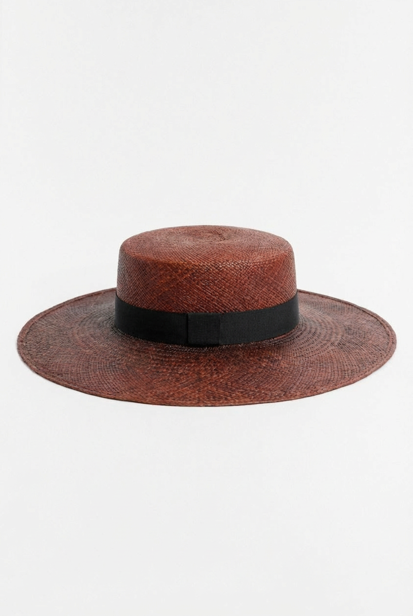 Lee Black / Brown Hat | Moeva | Hat | Each week unveils new pieces—luxury swimwear, fluid resort silhouettes, and elevated summer-to-evening essentials designed to carry you from coastal escapes to city nights.