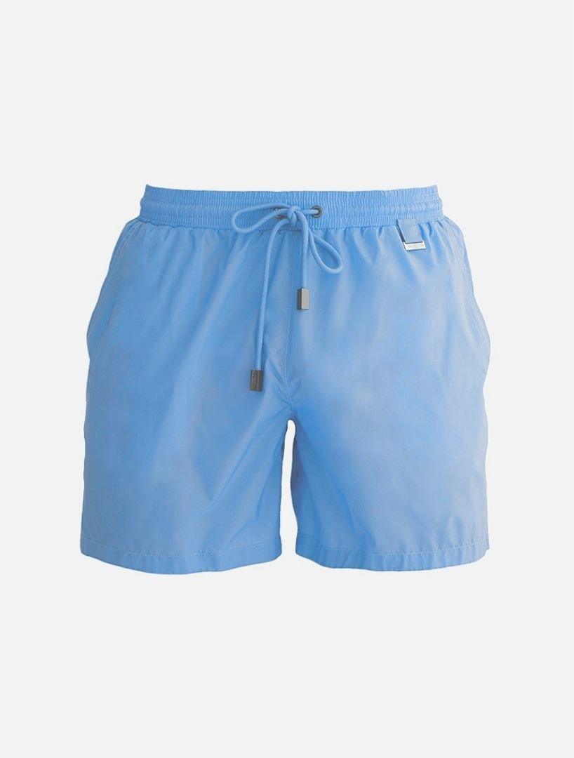 Louis Baby Blue Shorts - Men Ultralight Swim Shorts Moeva