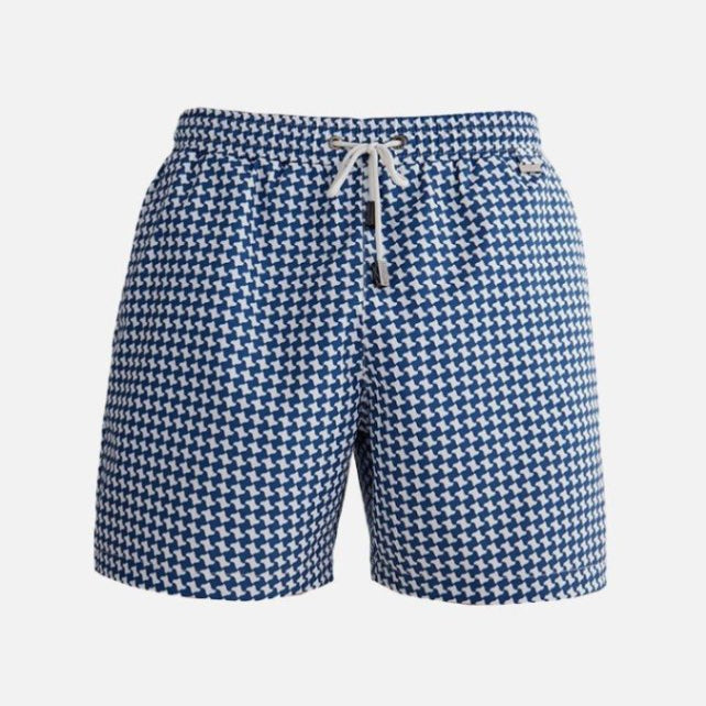 Louis Blue Mirage Quick-Dry Swim Shorts | Moeva | Shorts | Each week unveils new pieces—luxury swimwear, fluid resort silhouettes, and elevated summer-to-evening essentials designed to carry you from coastal escapes to city nights.