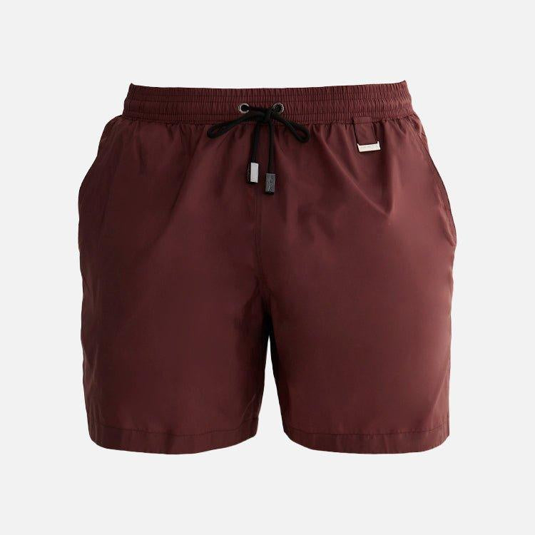 Louis Bordeaux Quick-Dry Swim Shorts | Moeva | Shorts | Each week unveils new pieces—luxury swimwear, fluid resort silhouettes, and elevated summer-to-evening essentials designed to carry you from coastal escapes to city nights.