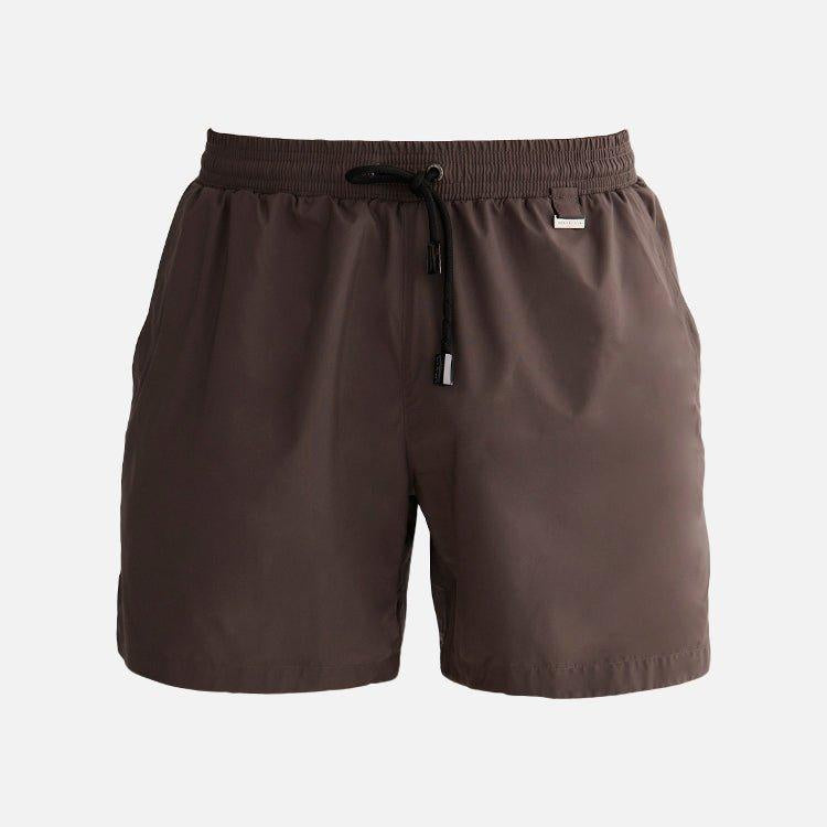 Louis Brown Quick-Dry Swim Shorts | Moeva | Shorts | Each week unveils new pieces—luxury swimwear, fluid resort silhouettes, and elevated summer-to-evening essentials designed to carry you from coastal escapes to city nights.
