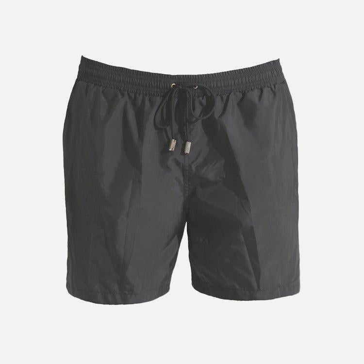 Louis Dark Grey Quick-Dry Swim Shorts | Moeva | Shorts | Each week unveils new pieces—luxury swimwear, fluid resort silhouettes, and elevated summer-to-evening essentials designed to carry you from coastal escapes to city nights.