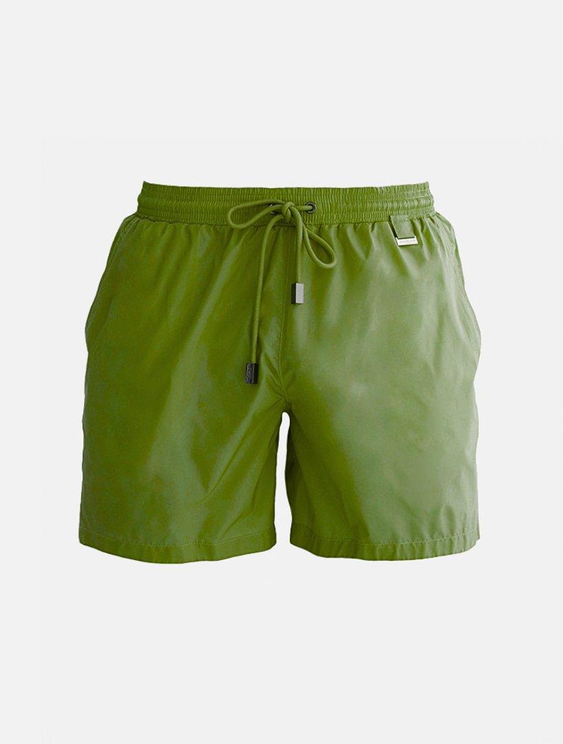 Louis Olive Green Shorts - Men Ultralight Swim Shorts Moeva