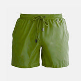 Louis Olive Green Shorts - Men Ultralight Swim Shorts Moeva