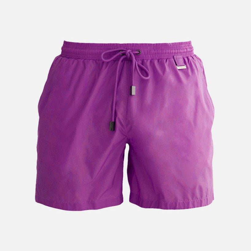 Louis Purple Quick-Dry Swim Shorts | Moeva | Shorts | Each week unveils new pieces—luxury swimwear, fluid resort silhouettes, and elevated summer-to-evening essentials designed to carry you from coastal escapes to city nights.