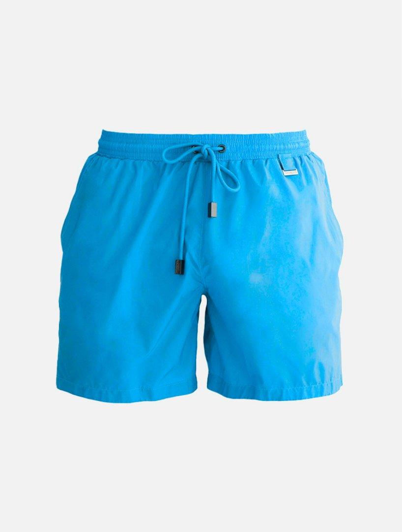 Louis Teal Swim Shorts - Men Ultralight Swim Shorts Moeva