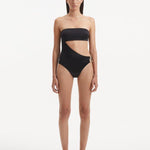 Marilla Black Swimsuit As Seen On GIGI & BELLA HADID - Swimsuit Moeva